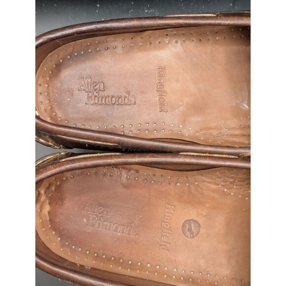 Allen Edmonds Kingfield Leather Tassel Loafers Brown Men\'s Size 13 D main image 10